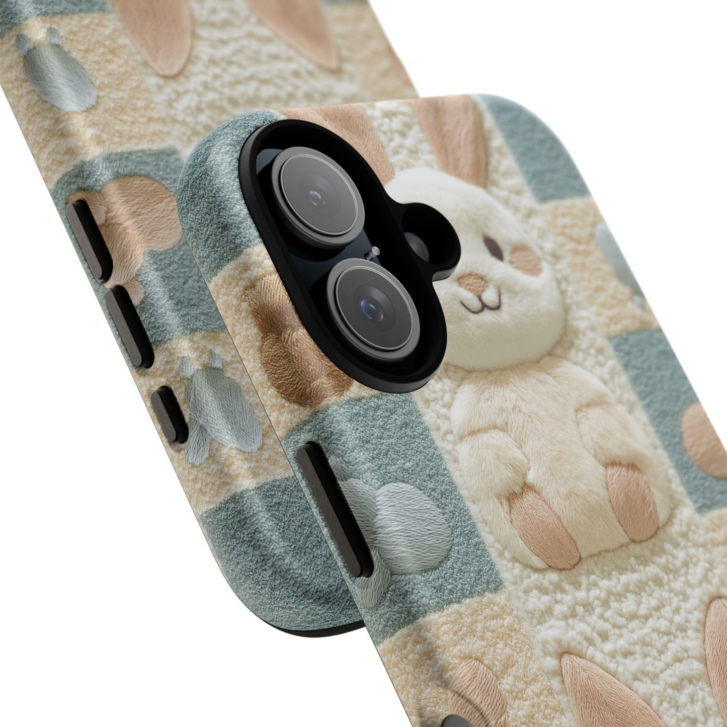 Adorable Rabbits Phone Case – Cute & Durable Protection - iPhone, Samsung, and Google case