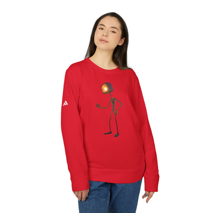 Victory Lamp Adidas Unisex Fleece Crewneck Sweatshirt