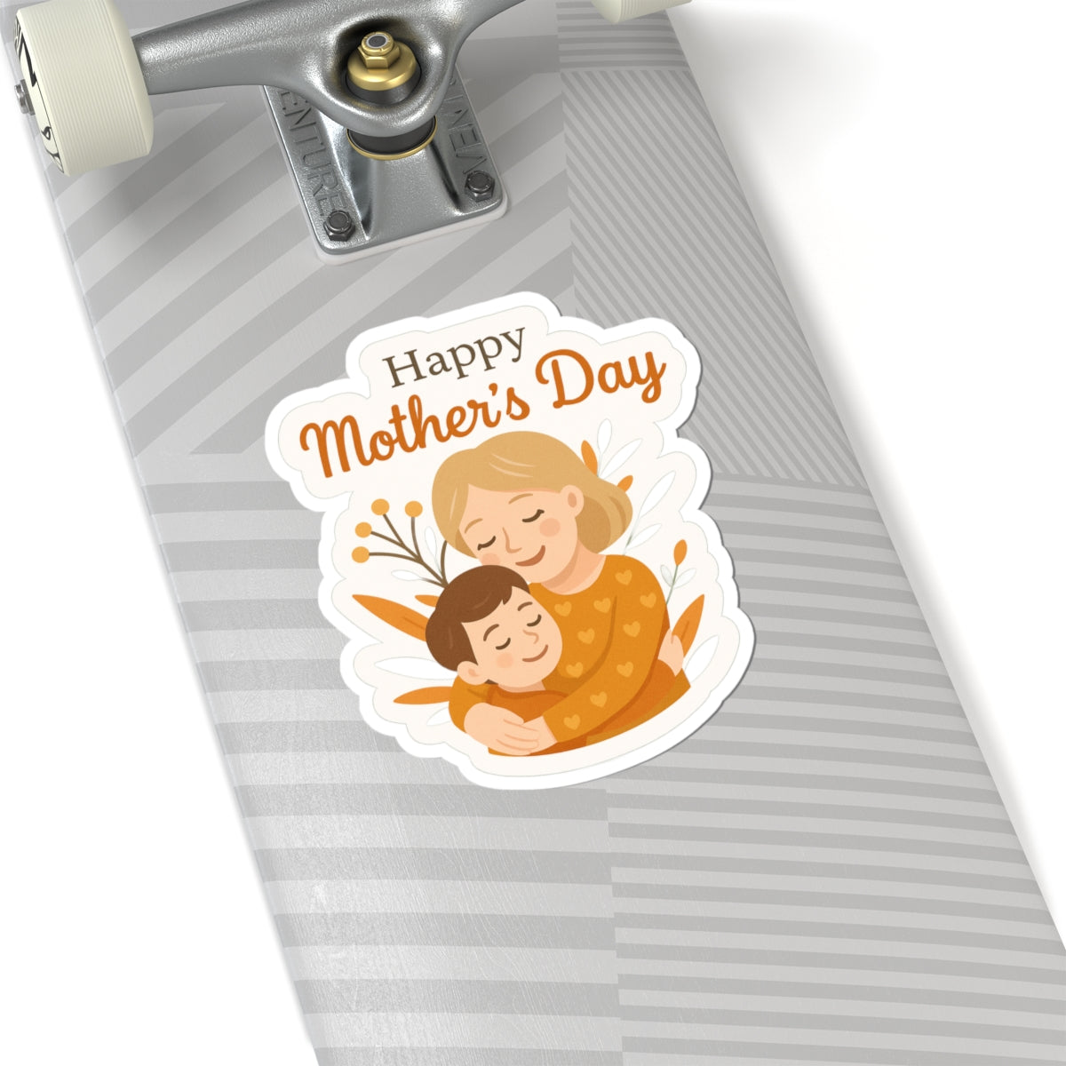 Happy Mother's Day Kiss-Cut Stickers - Perfect for Gifts and Celebrations