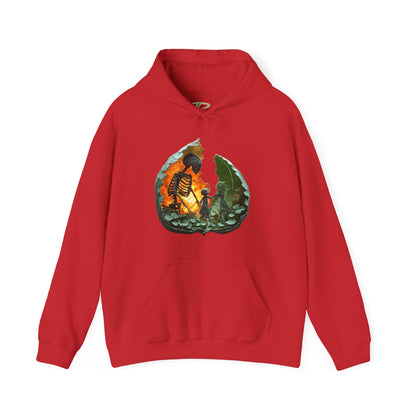 Unisex Heavy Blend™ Hooded Sweatshirt - Skeleton Design Hoodie