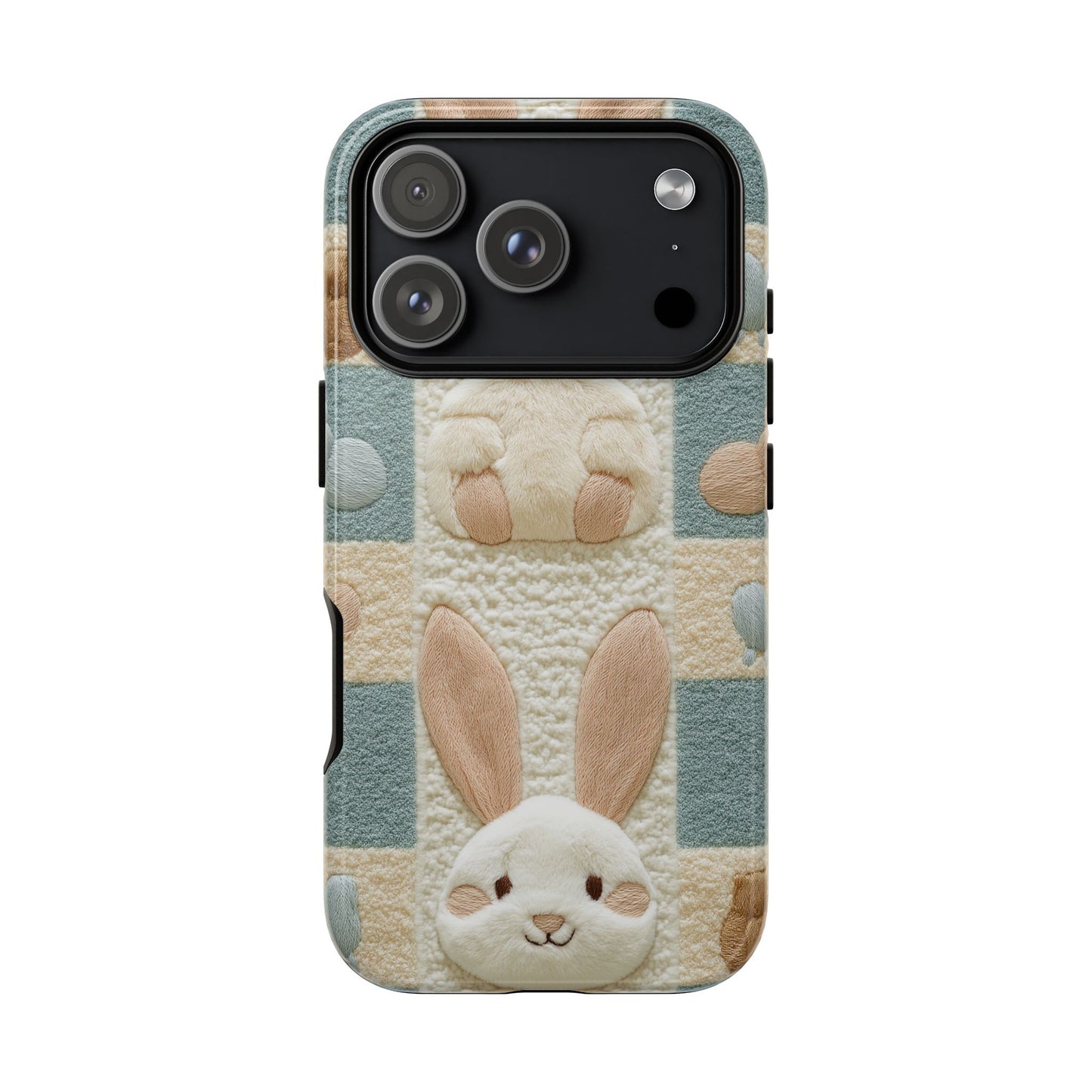 Adorable Rabbits Phone Case – Cute & Durable Protection - iPhone, Samsung, and Google case