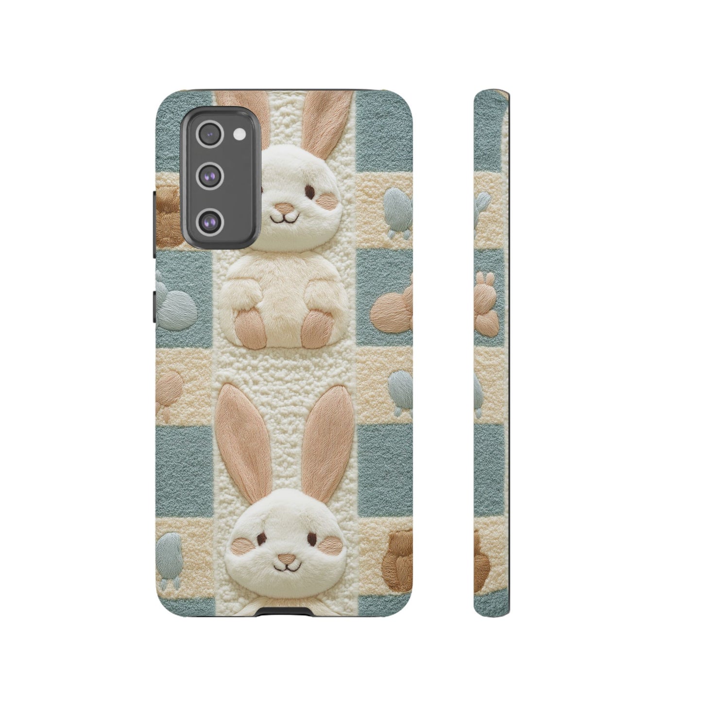 Adorable Rabbits Phone Case – Cute & Durable Protection - iPhone, Samsung, and Google case