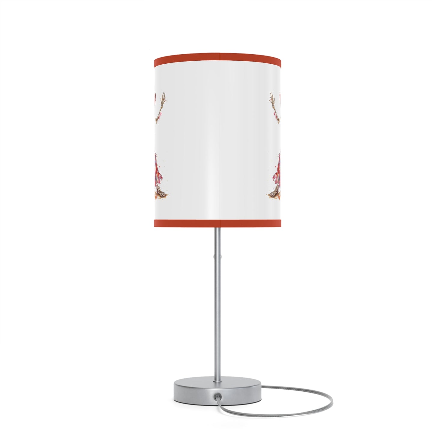Lamp on a Stand, US|CA plug - Watercolor Skeleton Lamp - Table Lamps