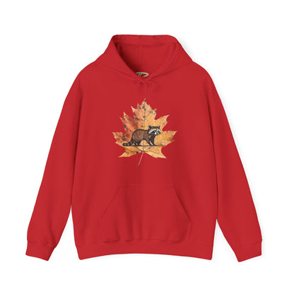Raccoon Design Hoodie - Unisex Heavy Blend™ Hooded Sweatshirt