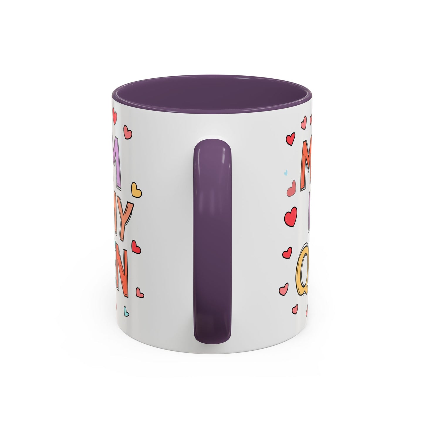Queen Mom Accent Coffee Mug - Perfect Gift for Mother's Day - Birthday Gift