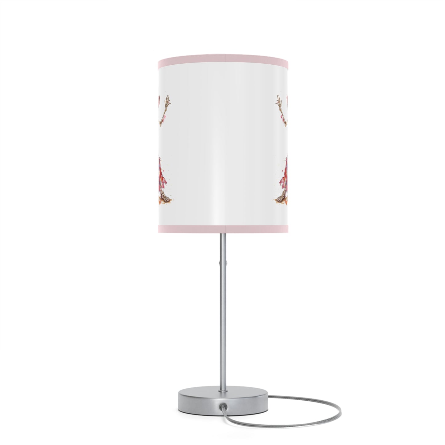 Lamp on a Stand, US|CA plug - Watercolor Skeleton Lamp - Table Lamps