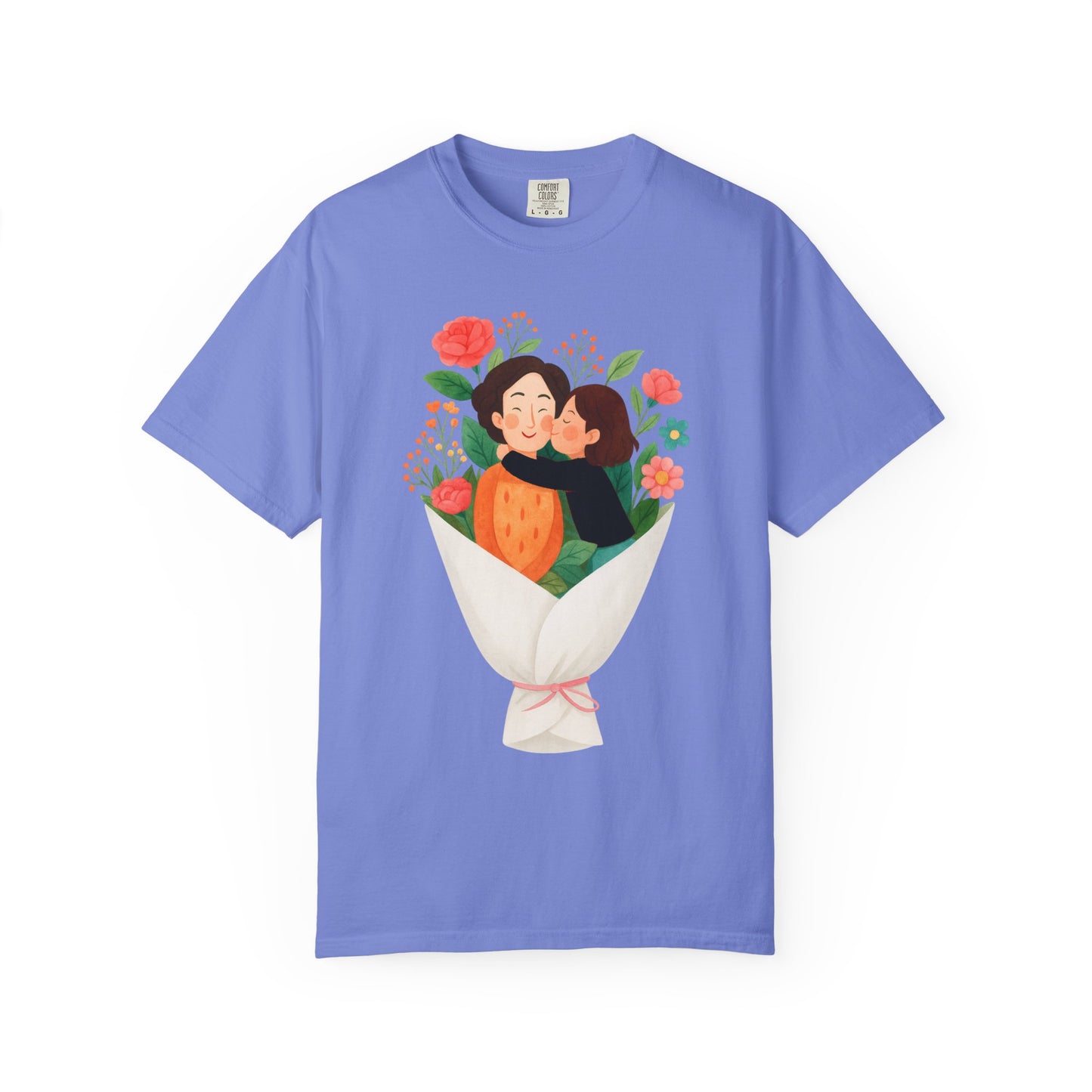 Floral Design T-Shirt - Perfect for Gift Giving and Everyday Wear - Mother's Day Gift - Birthday Gift