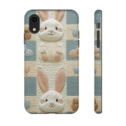 Adorable Rabbits Phone Case – Cute & Durable Protection - iPhone, Samsung, and Google case