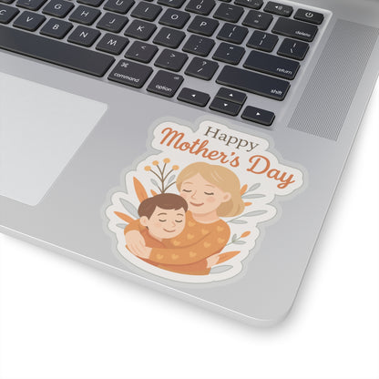 Happy Mother's Day Kiss-Cut Stickers - Perfect for Gifts and Celebrations