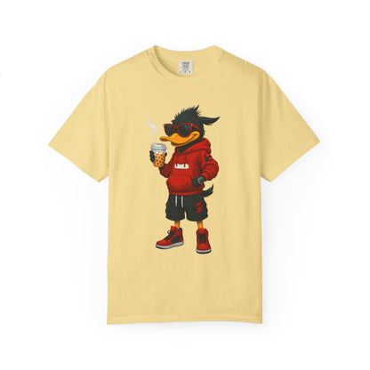 Cool Cartoon Duck Men's T-Shirt, Casual Graphic Tee, Fun Summer Shirt, Gift, Streetwear Style, Perfect for Parties