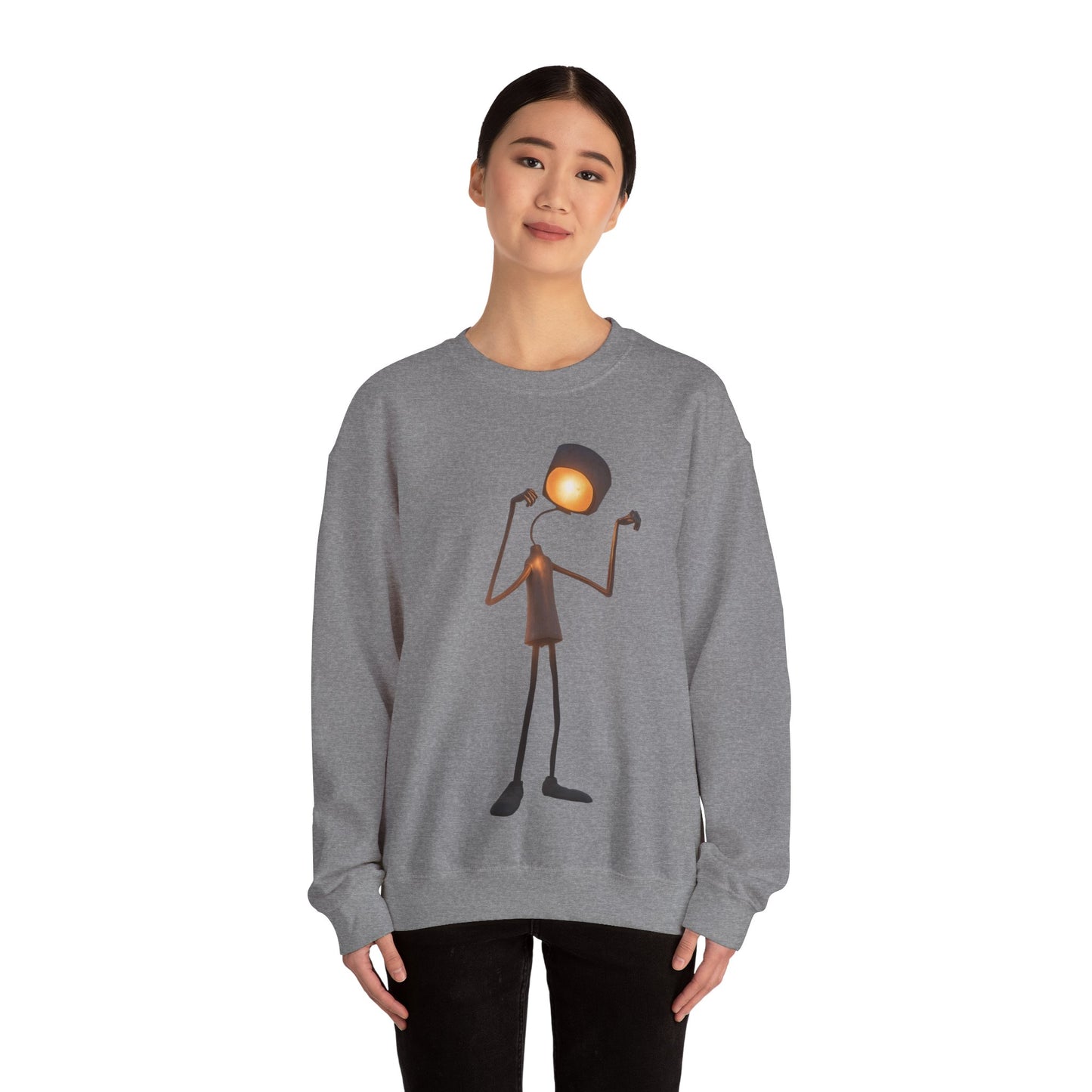 Victory Lamp Crewneck Sweatshirt - Unisex Heavy Blend™ Crewneck Sweatshirt