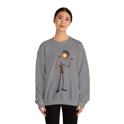Victory Lamp Crewneck Sweatshirt - Unisex Heavy Blend™ Crewneck Sweatshirt