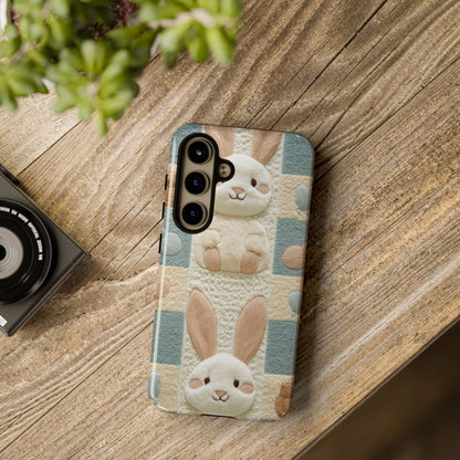 Adorable Rabbits Phone Case – Cute & Durable Protection - iPhone, Samsung, and Google case