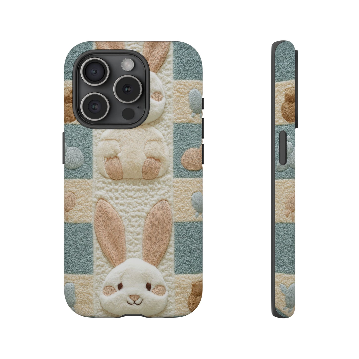 Adorable Rabbits Phone Case – Cute & Durable Protection - iPhone, Samsung, and Google case