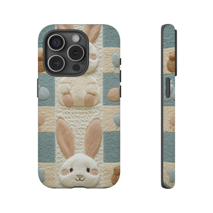 Adorable Rabbits Phone Case – Cute & Durable Protection - iPhone, Samsung, and Google case