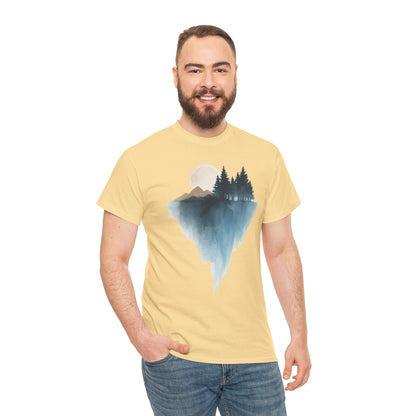 Scenic Nature Unisex Cotton Tee - Adventure Awaits
