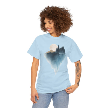 Scenic Nature Unisex Cotton Tee - Adventure Awaits