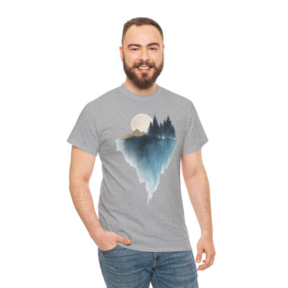 Scenic Nature Unisex Cotton Tee - Adventure Awaits