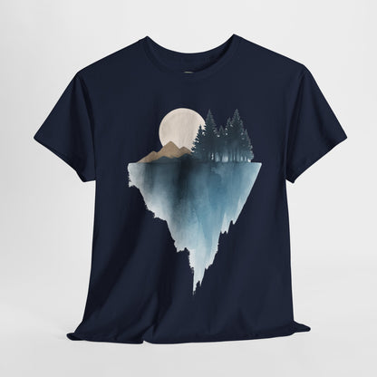 Scenic Nature Unisex Cotton Tee - Adventure Awaits