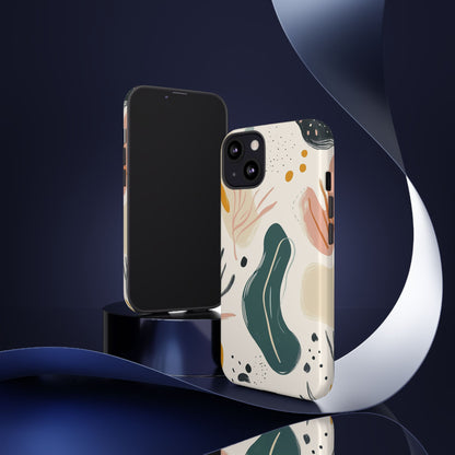 Phone Case with Abstract Art design - iPhone, Samsung, and Google case
