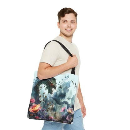 Mythical Dragon Tote Bag - Two side print design