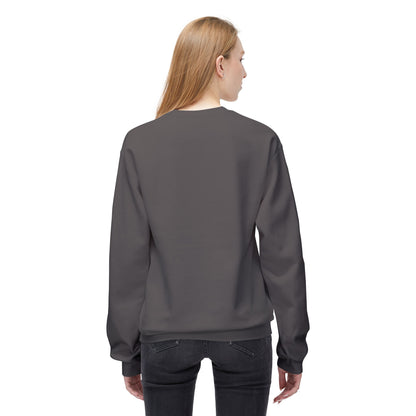Unisex Midweight Soft style Fleece Crewneck Sweatshirt - Majestic Lion Design Sweatshirt