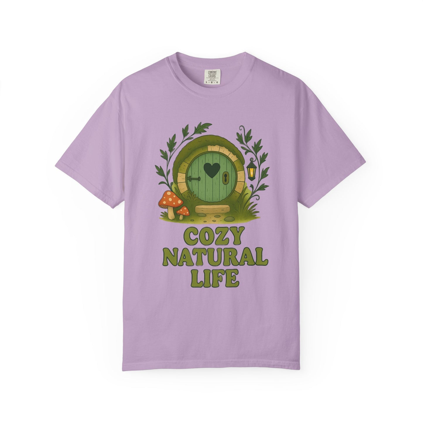 Cozy Natural Life T-Shirt, Eco-Friendly Tee, Nature Lover Shirt, Unique Gift for Adventurers, Casual Wear for All Seasons