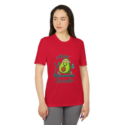Funny Adidas Avocado Cardio T-Shirt, Unisex Workout Tee, Perfect Gift for Fitness Lovers, Gym Wear, Casual Style, Fitness Enthusiast Apparel