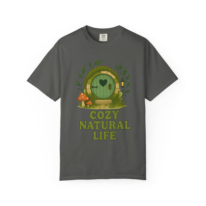 Cozy Natural Life T-Shirt, Eco-Friendly Tee, Nature Lover Shirt, Unique Gift for Adventurers, Casual Wear for All Seasons