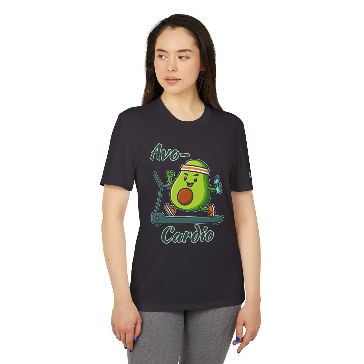 Adidas® Funny Avocado Cardio Workout Tee (Unisex)