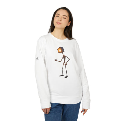 Victory Lamp Adidas Unisex Fleece Crewneck Sweatshirt