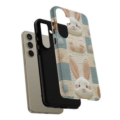 Adorable Rabbits Phone Case – Cute & Durable Protection - iPhone, Samsung, and Google case