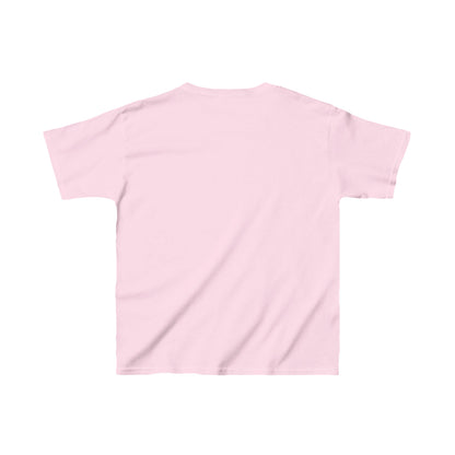 Youth Heavy Cotton™ Tee - Youth Heavy Cotton™ Tee with Design of Smiling Girl Holding a Red Phone
