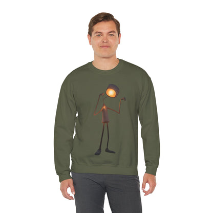 Victory Lamp Crewneck Sweatshirt - Unisex Heavy Blend™ Crewneck Sweatshirt
