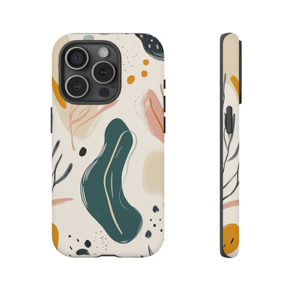 Phone Case with Abstract Art design - iPhone, Samsung, and Google case