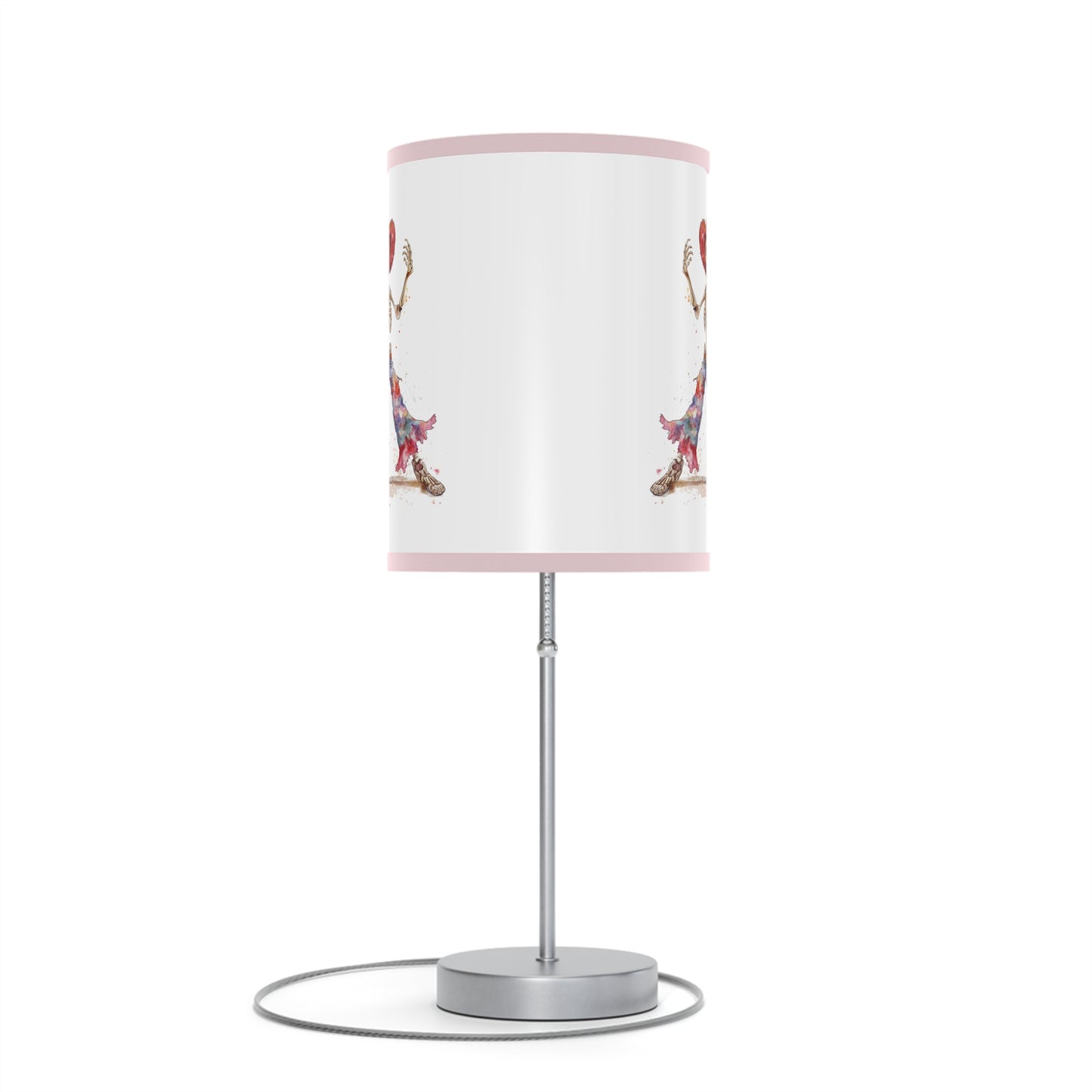 Lamp on a Stand, US|CA plug - Watercolor Skeleton Lamp - Table Lamps