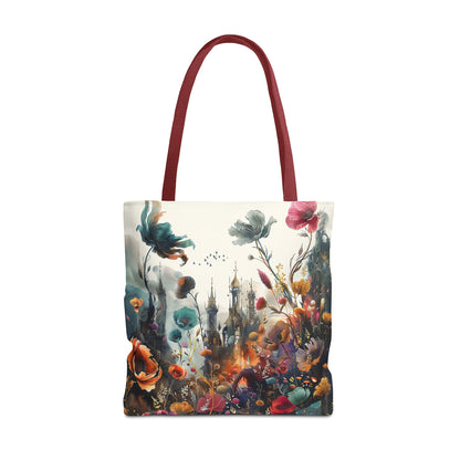 Nature and Castle Tote Bag - Two side print