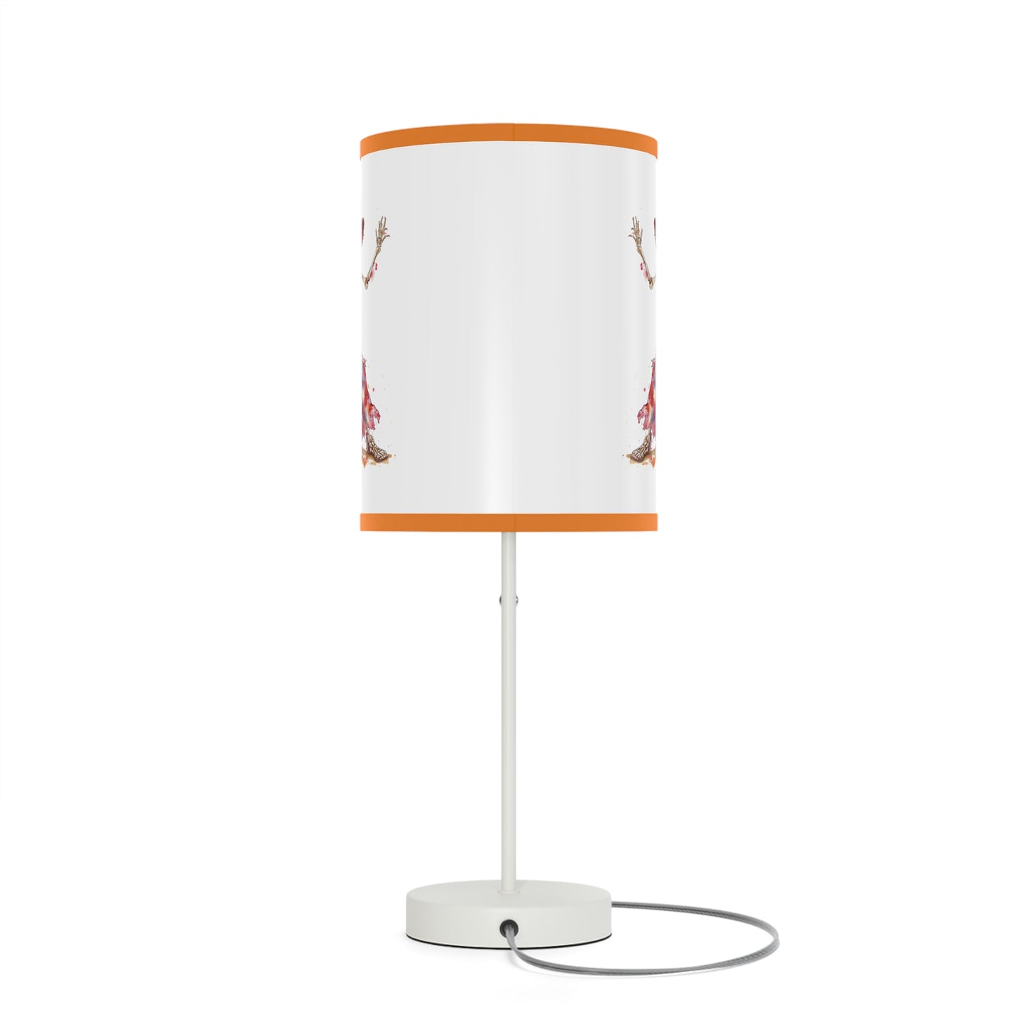 Lamp on a Stand, US|CA plug - Watercolor Skeleton Lamp - Table Lamps
