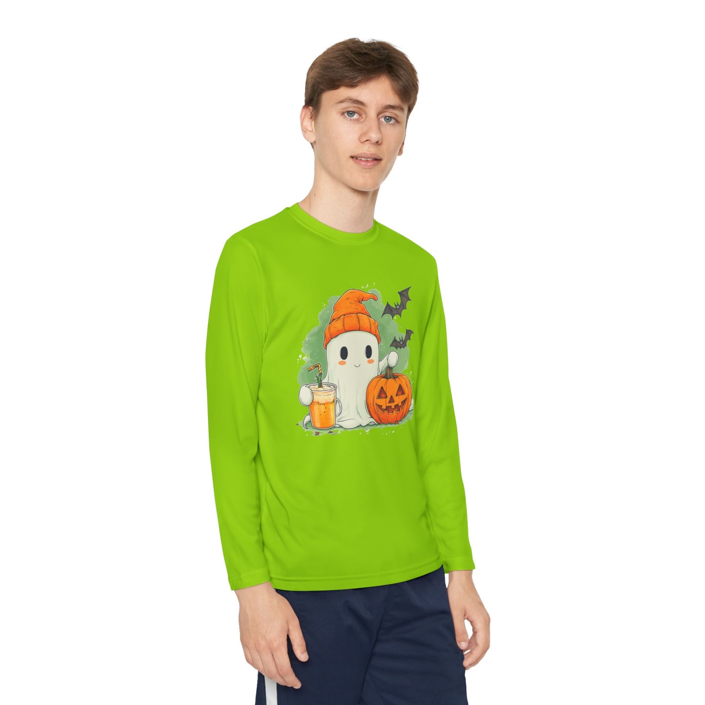 Halloween Youth Long Sleeve Competitor Tee