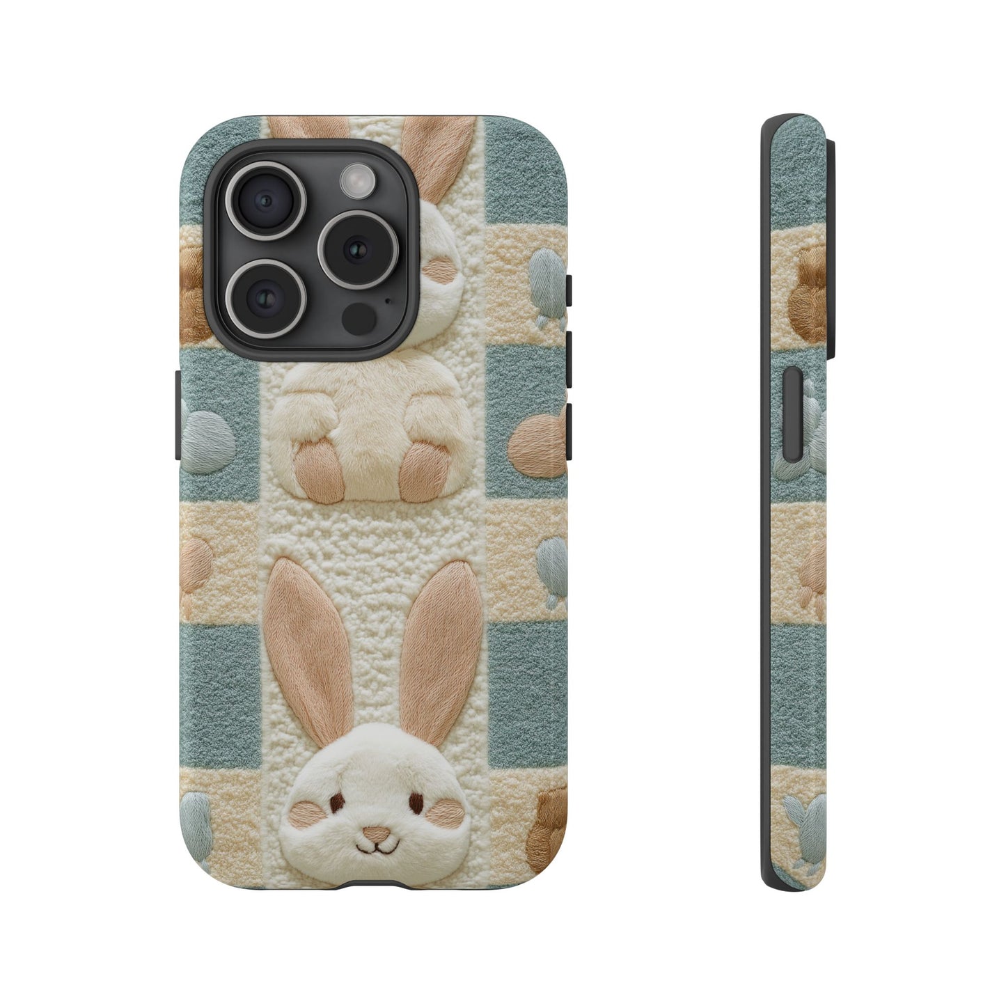 Adorable Rabbits Phone Case – Cute & Durable Protection - iPhone, Samsung, and Google case