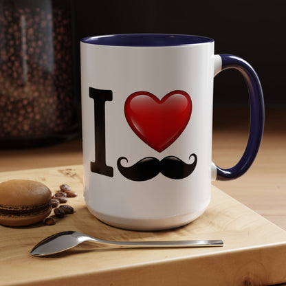 I Love Dad Accent Coffee Mug - Perfect Gift for Men - Father's Day Gift