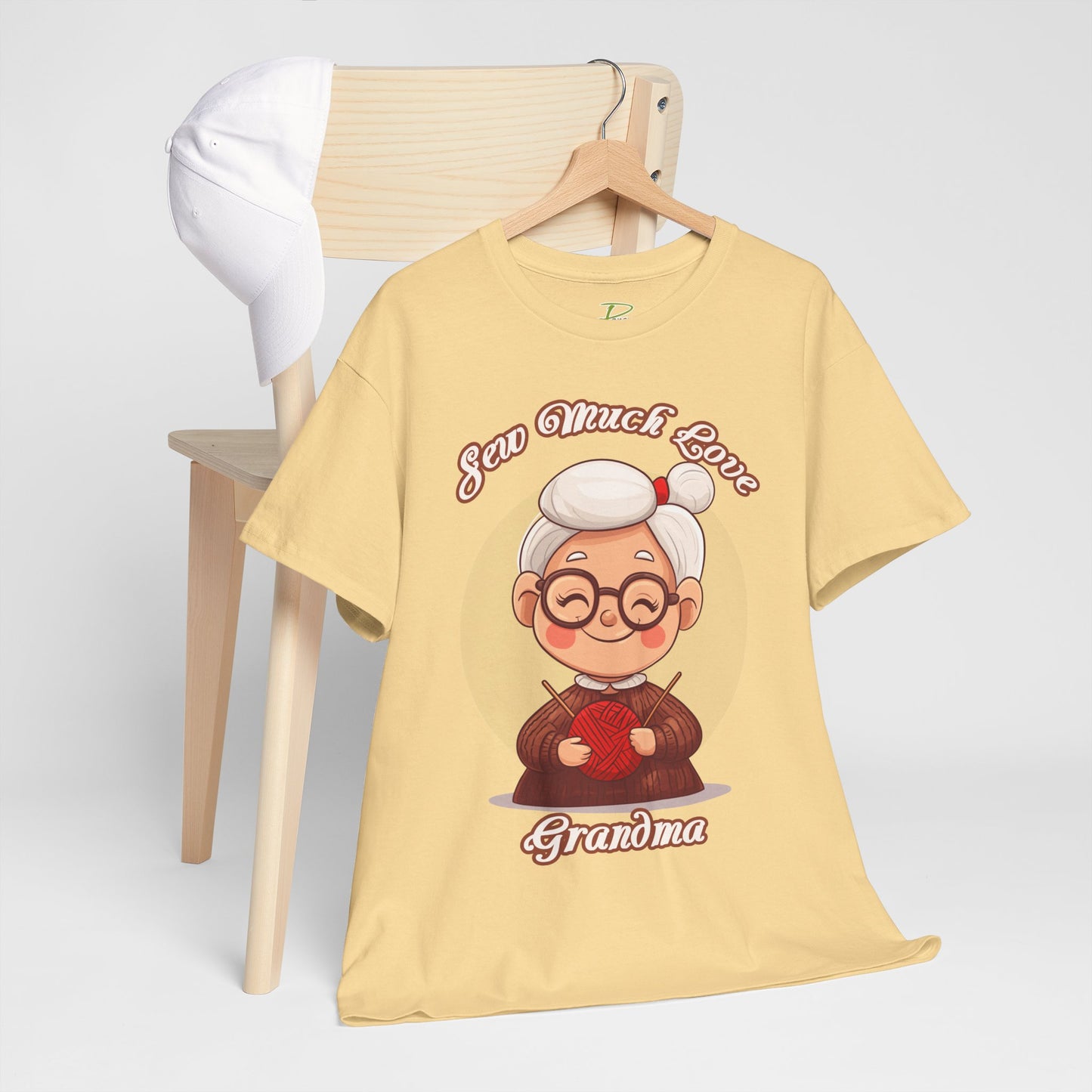 Sew Much Love Grandma Unisex Heavy Cotton Tee