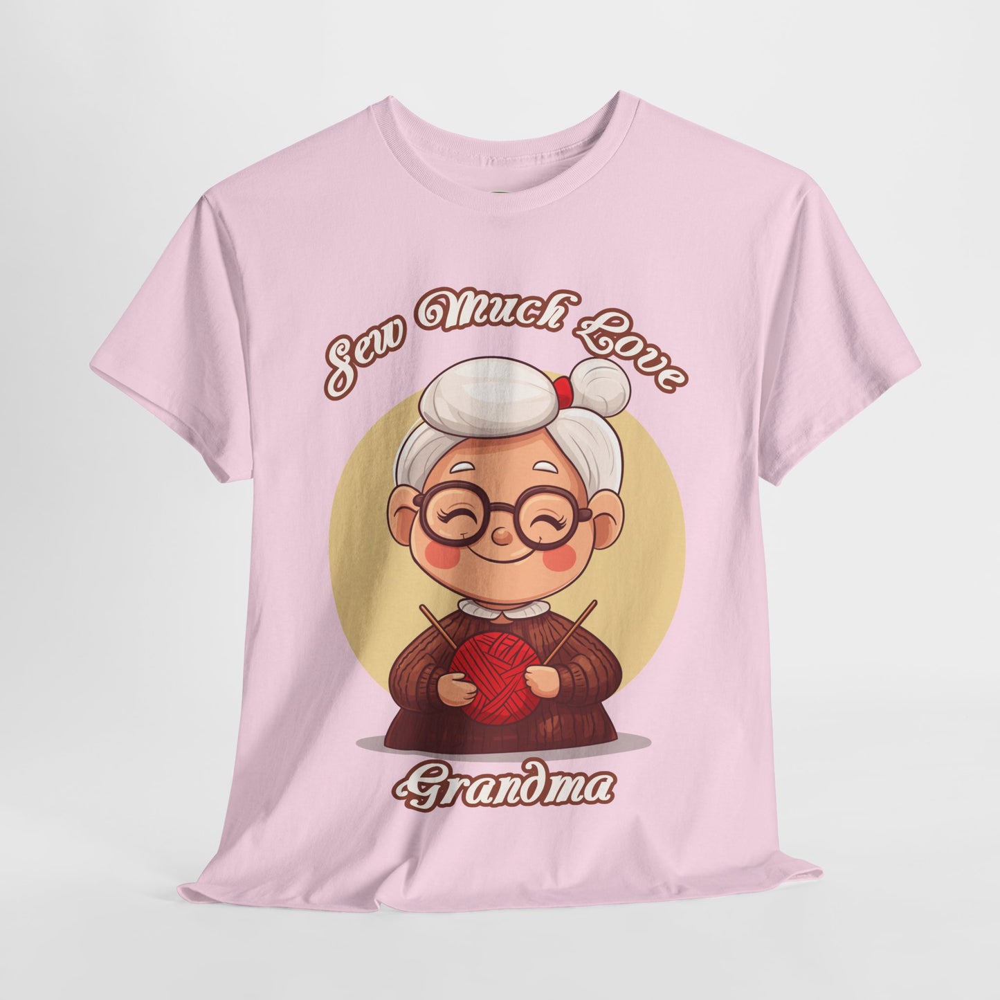 Sew Much Love Grandma Unisex Heavy Cotton Tee