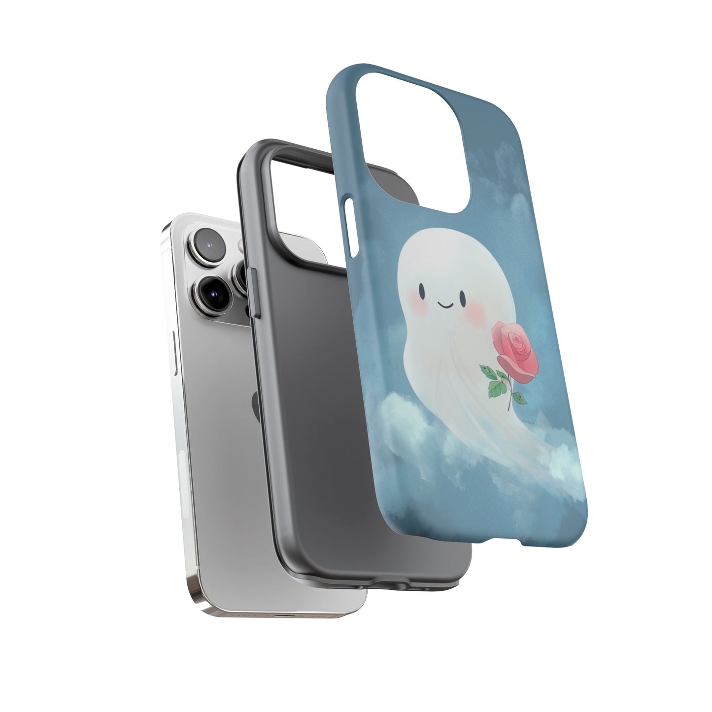 Cute Ghost Phone Case - iPhone, Samsung, and Google case