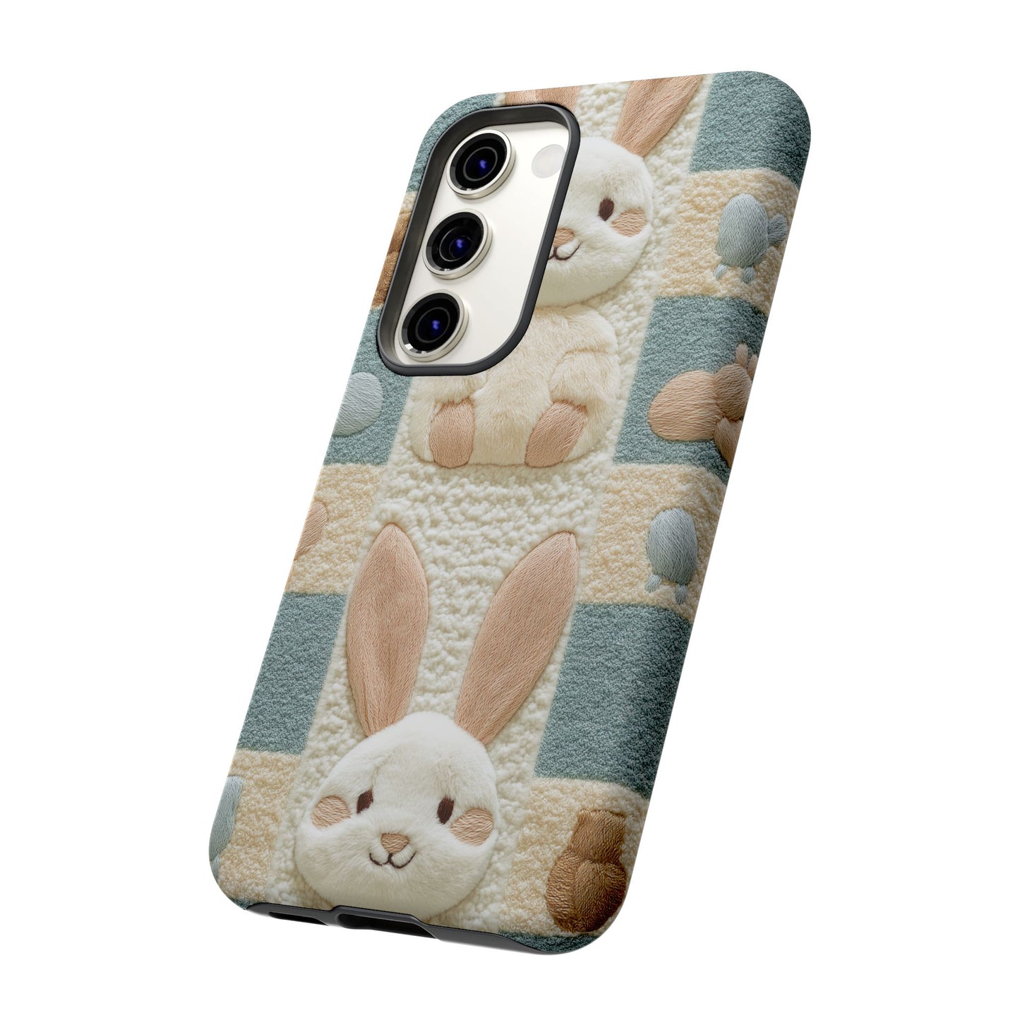 Adorable Rabbits Phone Case – Cute & Durable Protection - iPhone, Samsung, and Google case
