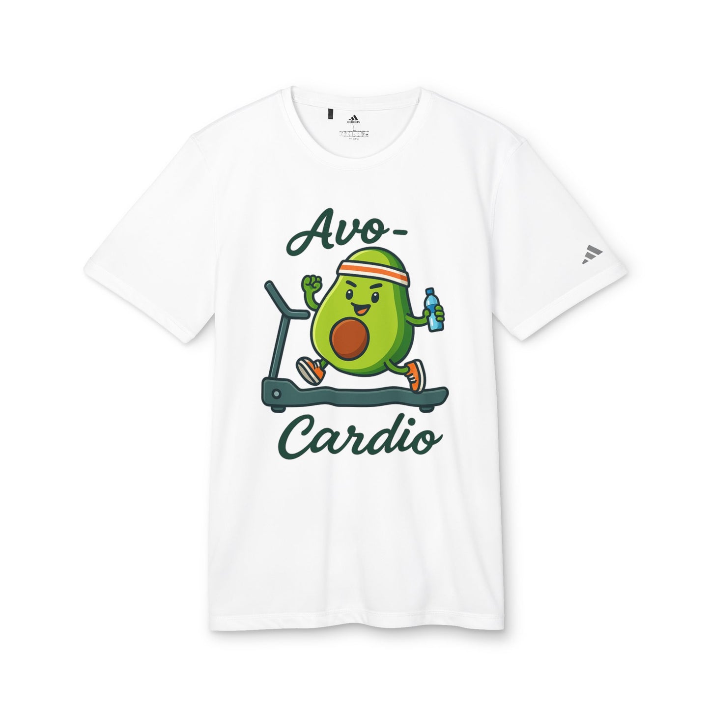 Adidas® Funny Avocado Cardio Workout Tee (Unisex)