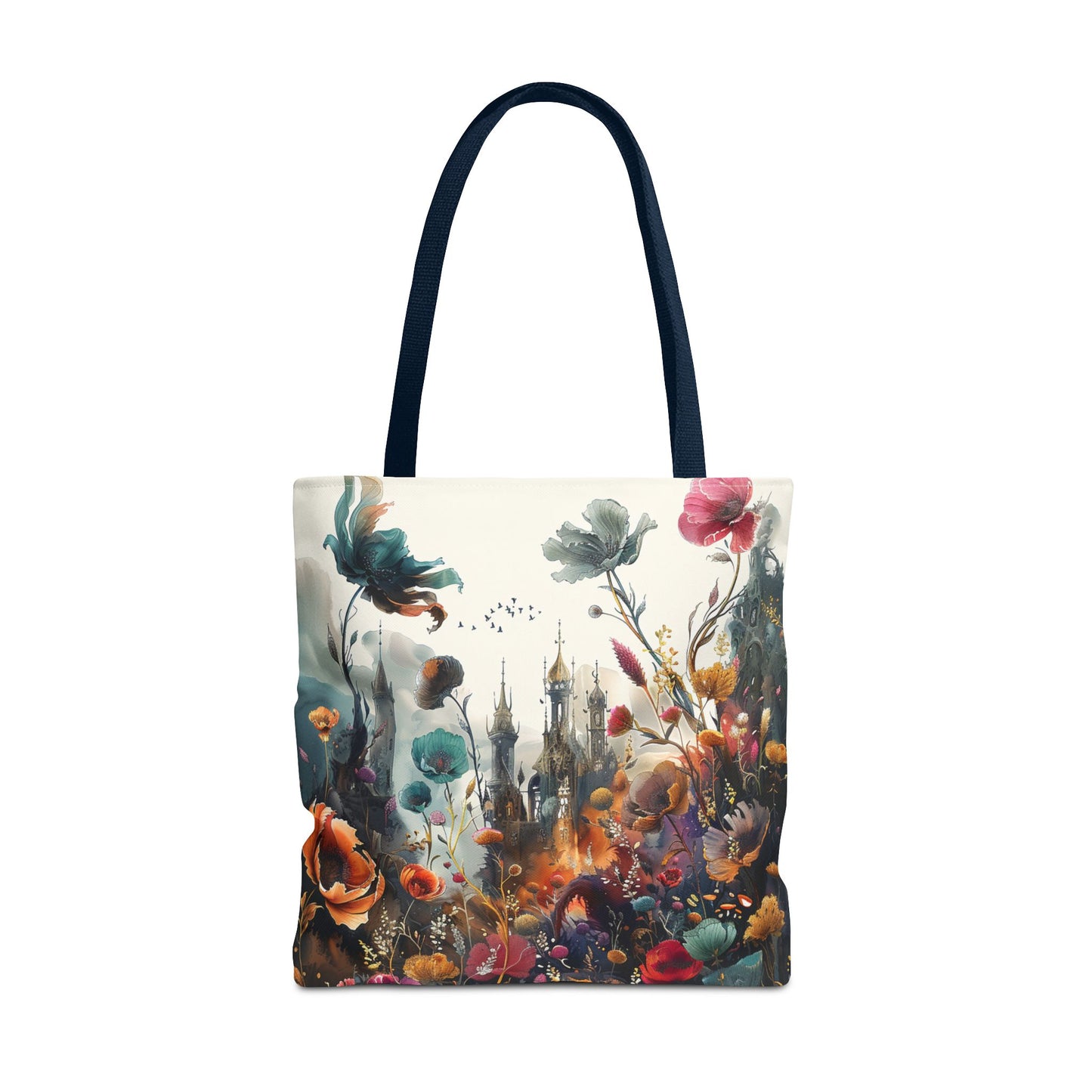 Nature and Castle Tote Bag - Two side print