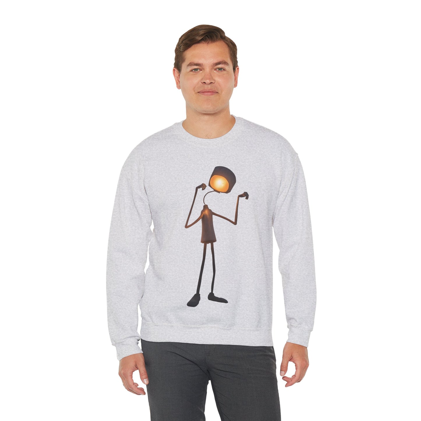 Victory Lamp Crewneck Sweatshirt - Unisex Heavy Blend™ Crewneck Sweatshirt