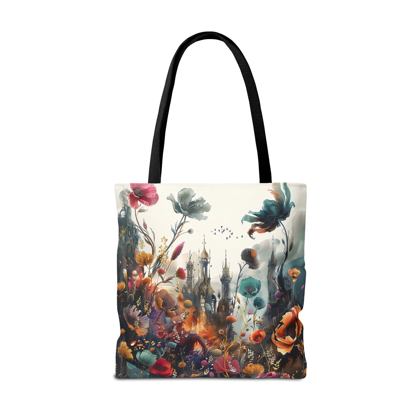 Nature and Castle Tote Bag - Two side print