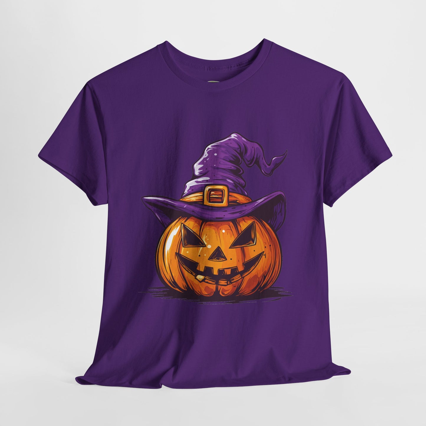 Pumpkin T-shirt - Halloween Tee - Unisex Heavy Cotton Tee - Spooky t-shirt